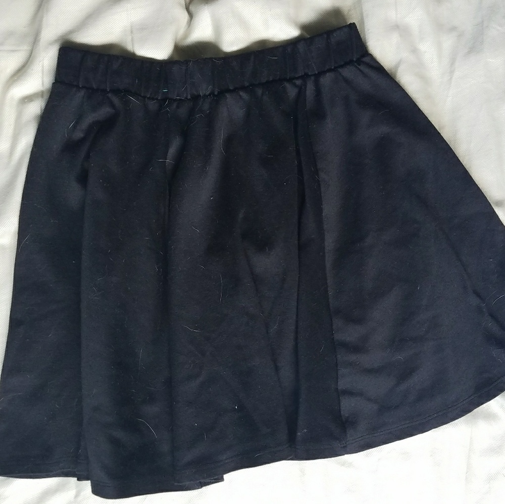 Black racer skirt